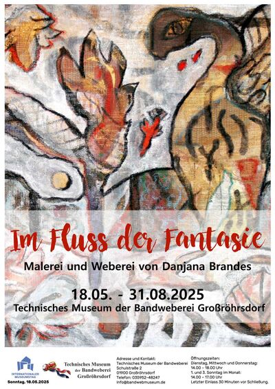 Plakat" Im Fluss der Fantasie"